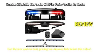 Review Hanchen Adjustable Film Coater Wet Film Coater Coating Applicator for 100mm Thickness 0-3500