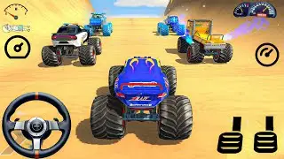 Multiple car's mega Ramp race impossible driver best car racing game offline 3d