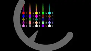 25 Colors Don't Fall Out Eliminations Marble Race In Algodoo