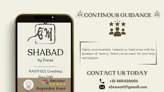 Shabad By Taran NAATI CCL Coaching Centre In Punjabi