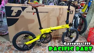Sepeda Lipat Terbaru Dari Pacific DART  Black Box 10 / 11 Sp | New Folding Bike