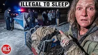 Texas Homeless Crisis 2026 Fined for Freezing When Sleeping in the Snow Becomes a Crime