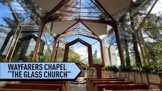Stunning 'glass church' perched on Pacific Ocean cliffs is a natural sanctuary