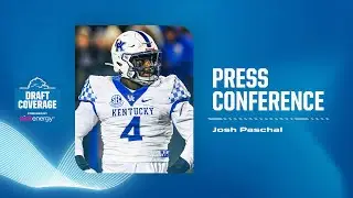Detroit Lions Media Availability: Apr. 29, 2022 | Josh Paschal