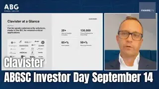 Clavister - ABGSC Investor Day 14 september