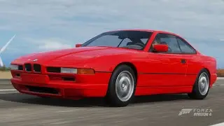 Forza Horizon 4 | BMW 850CSi | Cockpit View | Telemetrie | Race