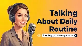 Talking About Daily Routine | Easy English Podcast | Beginner (A1&ndash;A2)