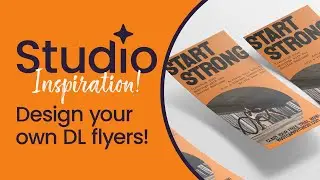 Studio Tutorial: How to Design a DL Flyer | An Easy Graphic Design Tutorial