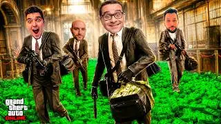 GTA 5 Online #1 - ASSALTOS RAIZ COM DAIZER VITOR E SAKI