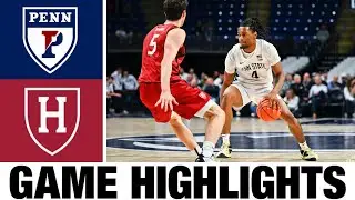Penn State vs Harvard Highlights | Men's Basketball | College Basketball 2025