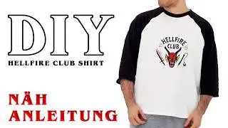 DIY Hellfire Club Shirt N&auml;hen | Komplette N&auml;hanleitung f&uuml;r Anf&auml;nger & Schnittmuster
