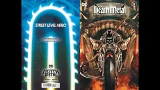 Street Level Hero / Unknown Comics present Kael Ngu's Dark Night's Death Metal