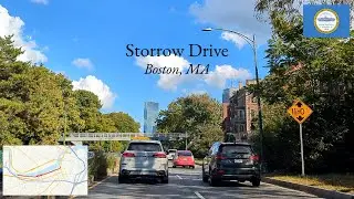 Driving Through Boston (4K) - Storrow Drive