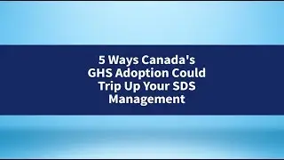 SDS Management: GHS Adoption | ERA Environmental Management Solutions