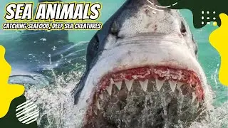 Sea Animals Videos 🦀🦑, Catching seafood, Deep sea creatures (Tik Tok #80)