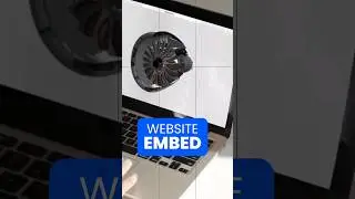 3D Marketing - Clooned - Website embed with Clooned, you can easily embed 3D models on your website.