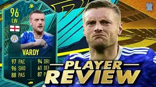 96 МОМЕНТОВ ИГРОКА. ОБЗОР ИГРОКА ВАРДИ! МОМЕНТЫ ВАРДИ SBC - FIFA 22 ULTIMATE TEAM