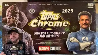 Give me alllll the 2025 Topps Chrome Marvel Studios