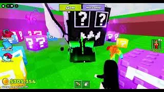 Играем в открой лаки блок в (ROBLOX)