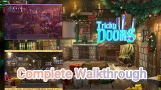 Tricky Doors : Level 14 SANTA'S HOUSE Complete Walkthrough Gameplay By Gवन Gaming #gaming