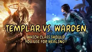 ESO | Best Healer Class? | Templar vs. Warden (*Pls Read Description, Made a Mistake)