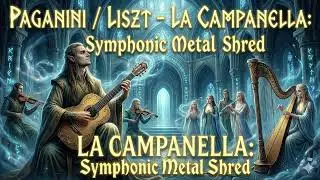 [고음질] Paganini / Liszt - La Campanella, Symphonic Metal Shred 파가니니 / 리스트 - 라 캄파넬라(기타 & 오케스트라)