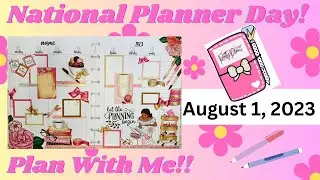 Plan With Me | National Planner Day 2023 | LiveLovePosh | Kellofaplan