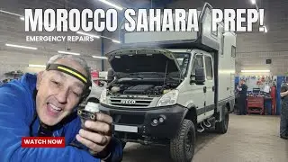 Хаос в пустыне Сахара: экстренный ремонт Victron и пневматической подвески &ndash; Iveco 4x4 готов к ад...