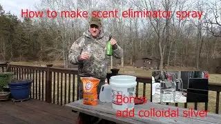 How to make scent eliminator spray