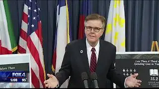 Texas Lt. Gov. Patrick unveils education funding plan