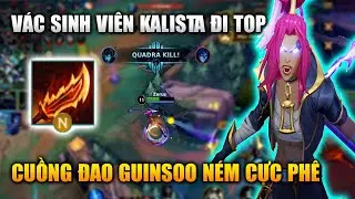 Wild Rift | Kalista Cuồng Đao Guinsoo Đi Top G&aacute;nh Team Cực Ph&ecirc; Tốc Chiến