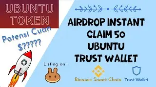 Airdrop Instant Claim 50 UBUNTU Token | cara claim Airdrop trustwallet | Airdrop Terbaru 2022