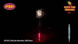 MISSILE MACHINE 380 shots by Spook Fireworks | NORTH PARK FIREWORKS 