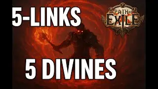 5div, 5 links to Kill Ubers.  Budget Rage Vortex of Berserking / Earthshatter Bannerman