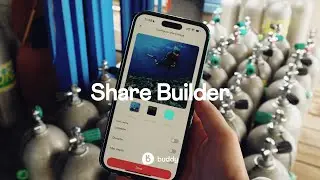 Share Builder в приложении Buddy: настройте и поделитесь данными журнала погружений в социальных сетях