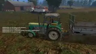 Farming Simulator 15 S9E6 Multiplayer - Ładujemy Obornik Koparką !