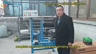 LONGZE BRAND ROLLER SHELL WELDING AND GRINDING MACHINE SHIP TO INDIA