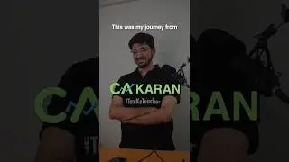 My HALF CA Journey | CA Motivation 2024  #shorts