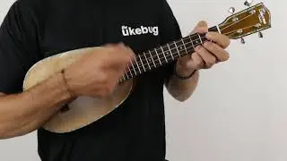 Ohana PKC-50G Solid Cedar & Mahogany Pineapple Concert Ukulele | The Ukebug