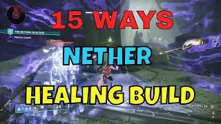 15 Ways NETHER HEALING BUILD With All Glitch Options Before They Are Nerfed