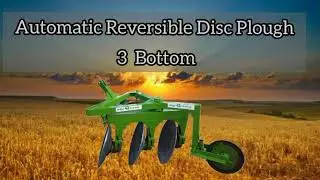 Agromake Automatic Reversible Disc Plough 3 Bottom +91-98281-555-15