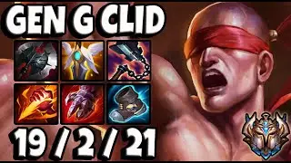 LEE SIN Jungle vs TALIYAH [ Gen G Clid ] Patch 11.18 Korea Challenger ✅