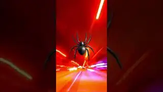 The spider meme but the spider is runninging from you #spidermeme #spidery #spiderslayer
