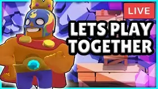 BRAWL STARS LIVE STREAM! - ROAD TO 1000 SUBS! PLAYING WITH VIEWERS - PUSHING WITH MAXED BRAWLERS!