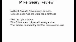 Mike Geary Review