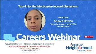 USCG Spouses &ndash; Let&rsquo;s Talk Career & Family Support!