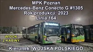 MPK Poznań - Linia 164, Mercedes-Benz Conecto G #1305