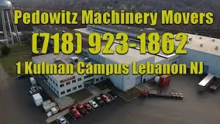 Pedowitz Machinery Movers 1 Kulman Campus Lebanon NJ