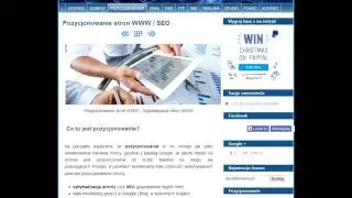 Pozycjonowanie stron internetowych -webmedia.com.pl/pozycjonowanie/