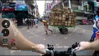 Brompton bicycle ride in Colombo, Sri Lanka